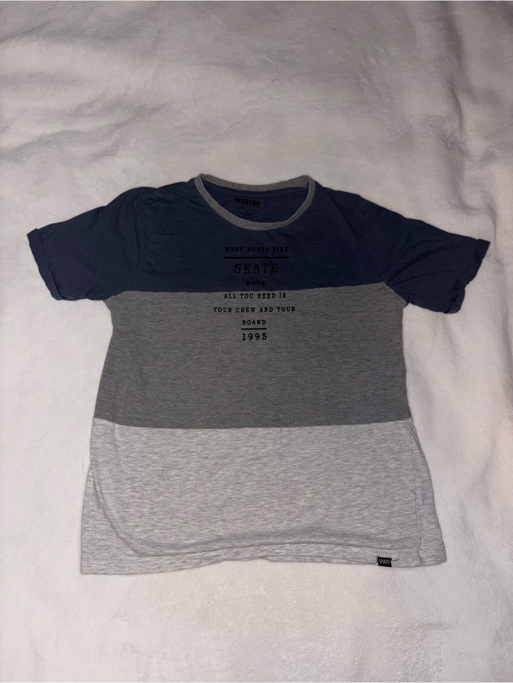 West49 Tricolour T-shirt (Boys XL)